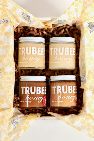 Creamed honey gift set